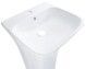 Раковина підлогова моноблок Qtap Crow 445x435x825 White з донним клапаном PU02O QT0511G315WN47321 - QT0511G315WN47321 - 6