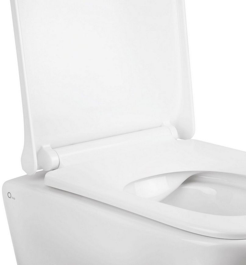 Набор QTAP инсталляция 3 в 1 Nest QT0133M425 с панелью смыва QT0111M06029SAT + унитаз с сиденьем Tern QT1733052ERW - QT1733052ERW0133M425M06029SAT