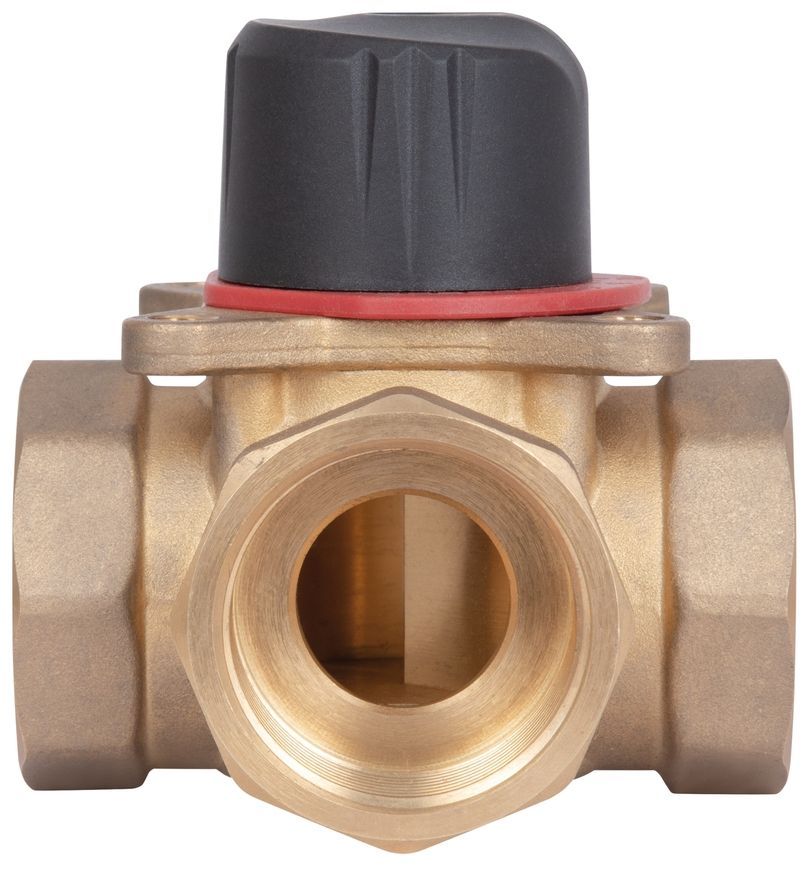 Клапан трехходовой ручной Thermo Alliance Standart 1 1/2" ВР латунный SF363W40 - SF363W40