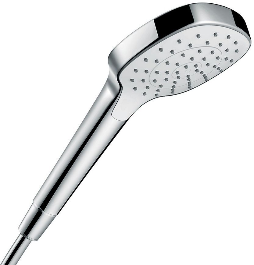 Душевой набор HANSGROHE Croma Select E 110 1jet шланг 125 см Chrome/White 26424400 хром/белый - 26424400