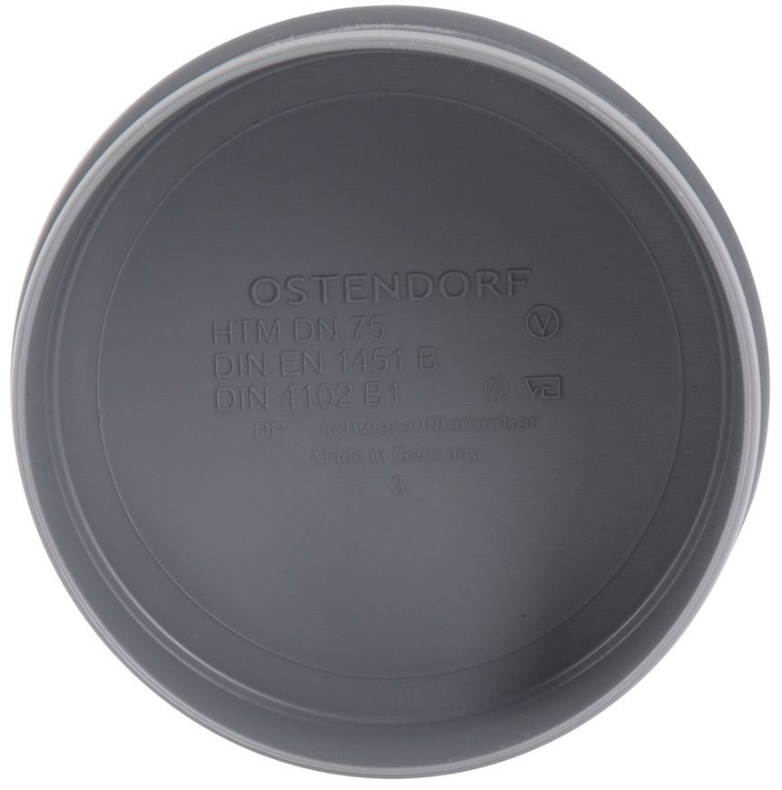 Заглушка каналізаційна Ostendorf-OSMA HT-System PLUS d75 SD00057475