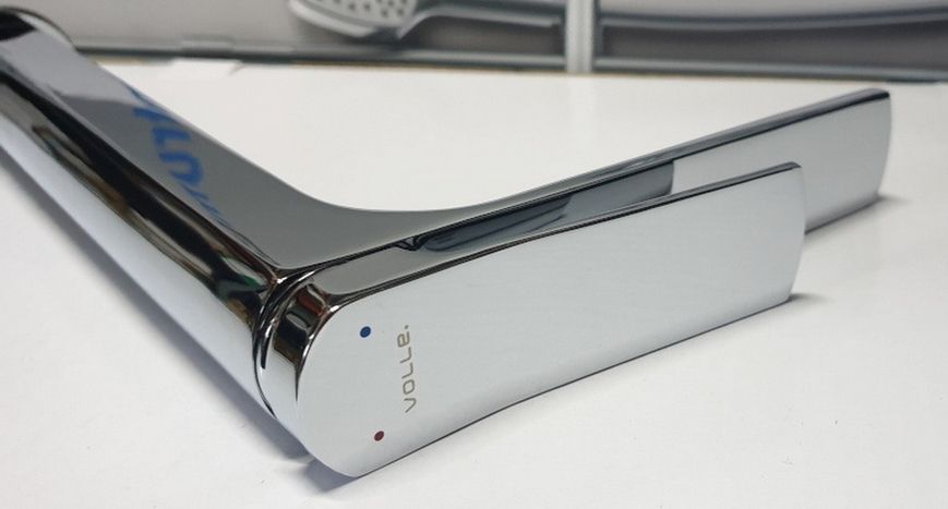 Смеситель для умывальника VOLLE SOLO cromo 1510.011301 высокий хром - 1510.011301