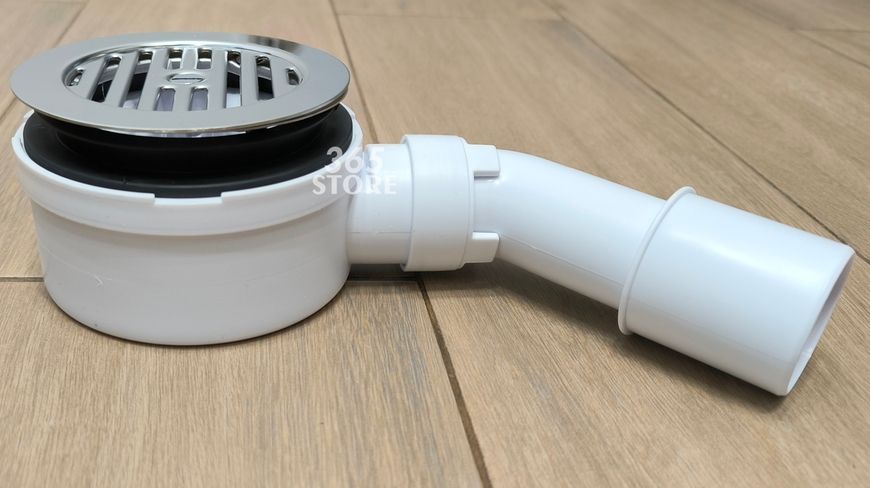 Сифон для душевого поддона McALPINE MP2730L3H-SL 90 мм хром чистка сверху - MP2730L3H-SL