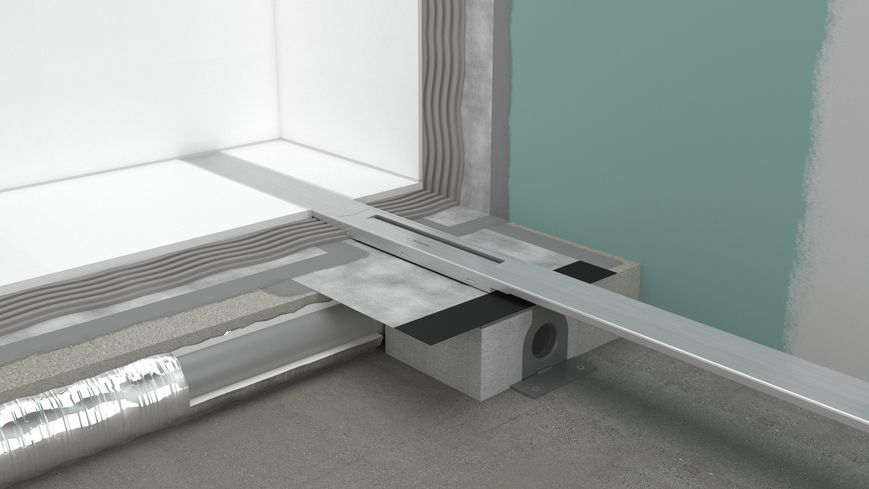 Прихована частина HANSGROHE uBox universal &oslash;50 для душових трапів 01001180 - 01001180