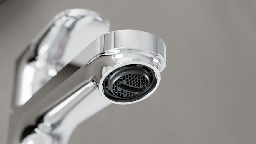Змішувач для раковини HANSGROHE Rebris S 110 CoolStart EcoSmart+ хром 72588000 з донним клапаном - 72588000