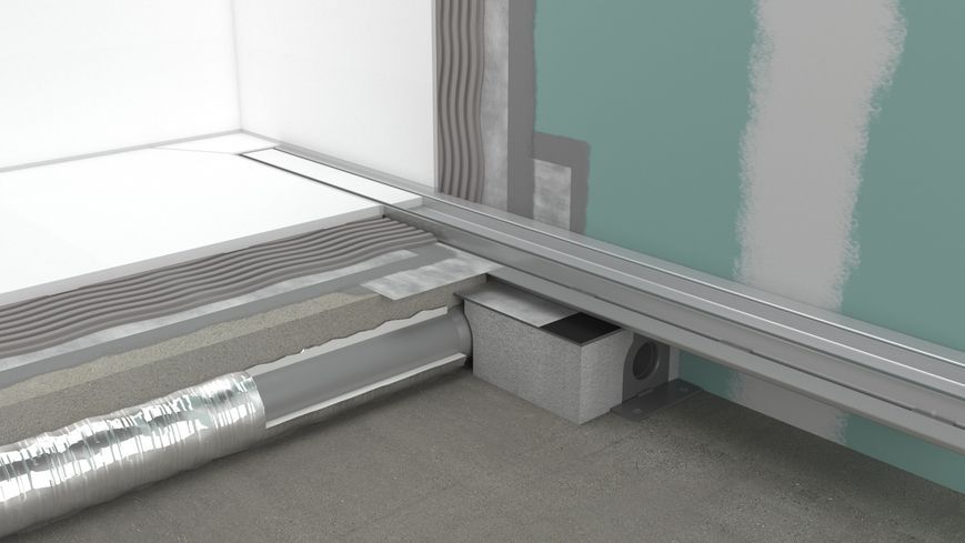 Прихована частина HANSGROHE uBox universal &oslash;50 для душових трапів 01001180 - 01001180
