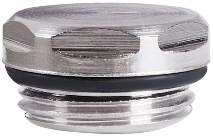 Заглушка латунна для рушникосушарки/радіатора Thermo Alliance Standart 1/2" ЗР хромована SD213W15