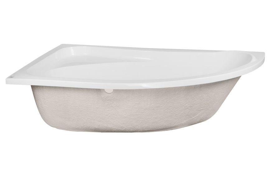 Ванна акриловая LIDZ WAWEL 170L асимметричная левая 170x100 + ножки N&Oacute;ŻKI A 170 - LWAWEL170LLNA170