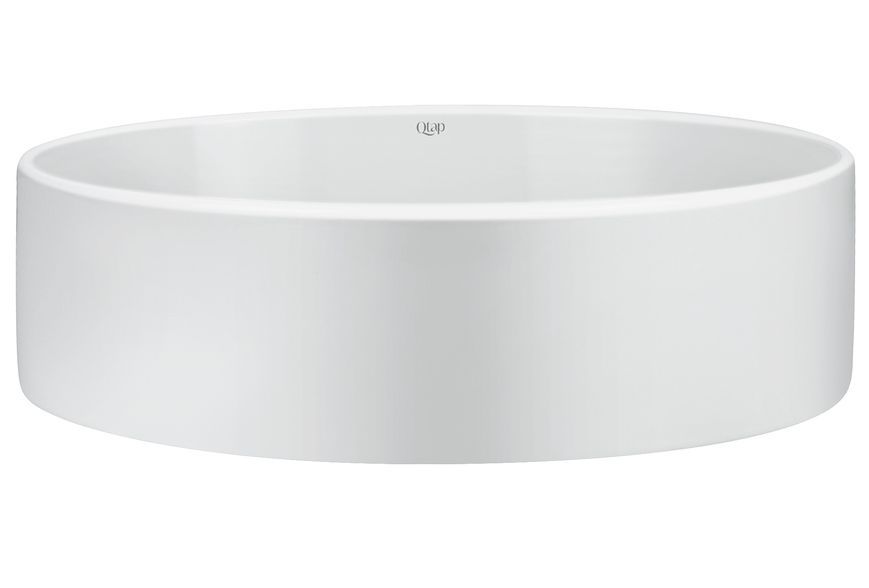 Раковина-чаша Qtap Kolibri накладна овальна 495x360x140 White QT10113054WN - QT10113054WN