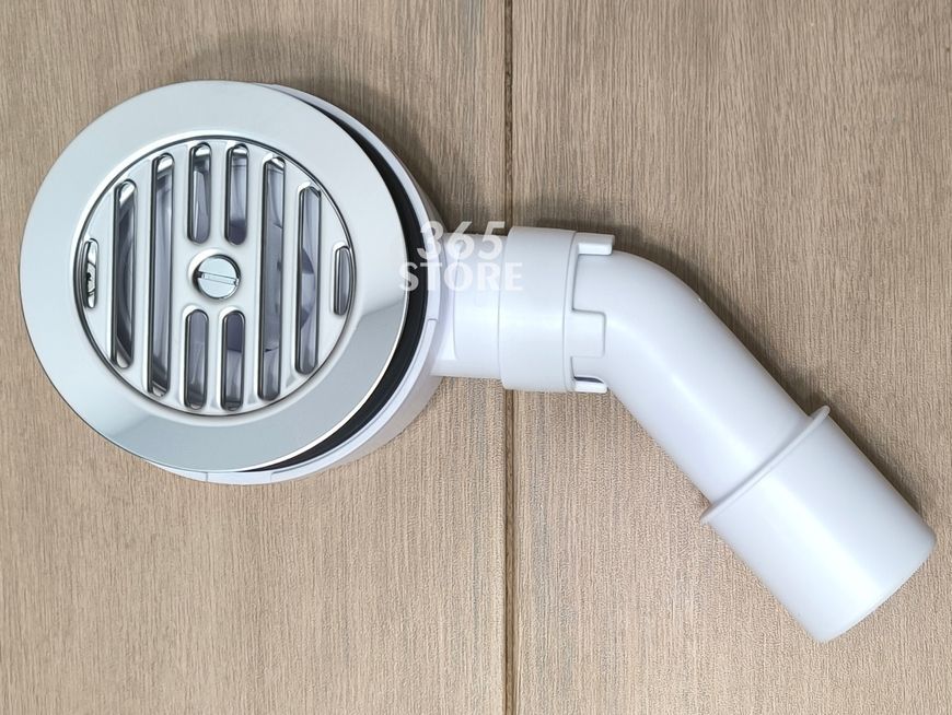 Сифон для душевого поддона McALPINE MP2730L3H-SL 90 мм хром чистка сверху - MP2730L3H-SL