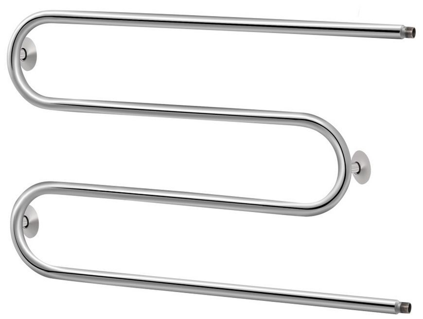 Полотенцесушитель водяной LIDZ Snake (CRM) D25х1/2" 500x800 - LSNAKED25125080WAT