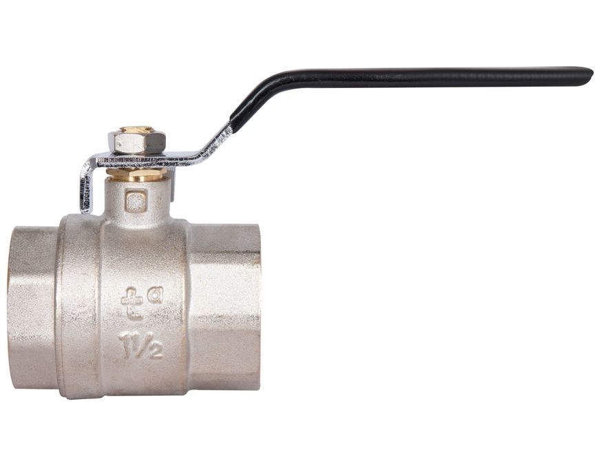 Кран шаровой Thermo Alliance Base 1" 1/2 ВР прямой, латунь, PN40, рычаг SD600W40 - SD600W40