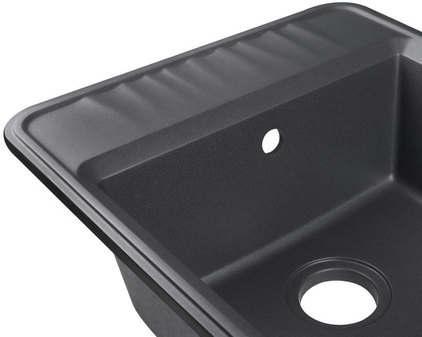 Кухонная мойка QTAP CS 6250 Black (QT6250BLA404) - QT6250BLA404