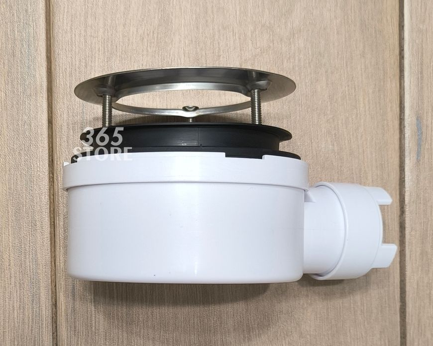 Сифон для душевого поддона McALPINE MP2730L3H-SL 90 мм хром чистка сверху - MP2730L3H-SL