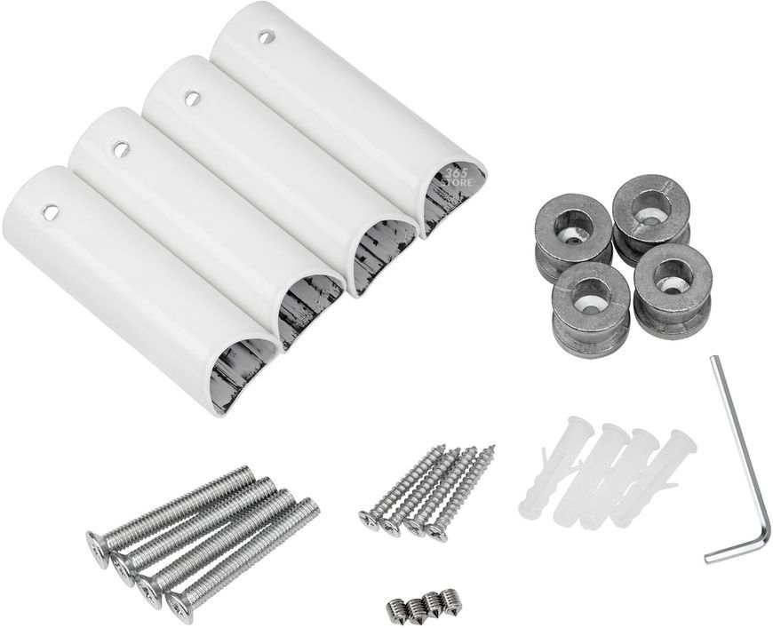 Рушникосушарка електрична Q-TAP Evia 11112R WHI біла - QTEVIWHI11112R