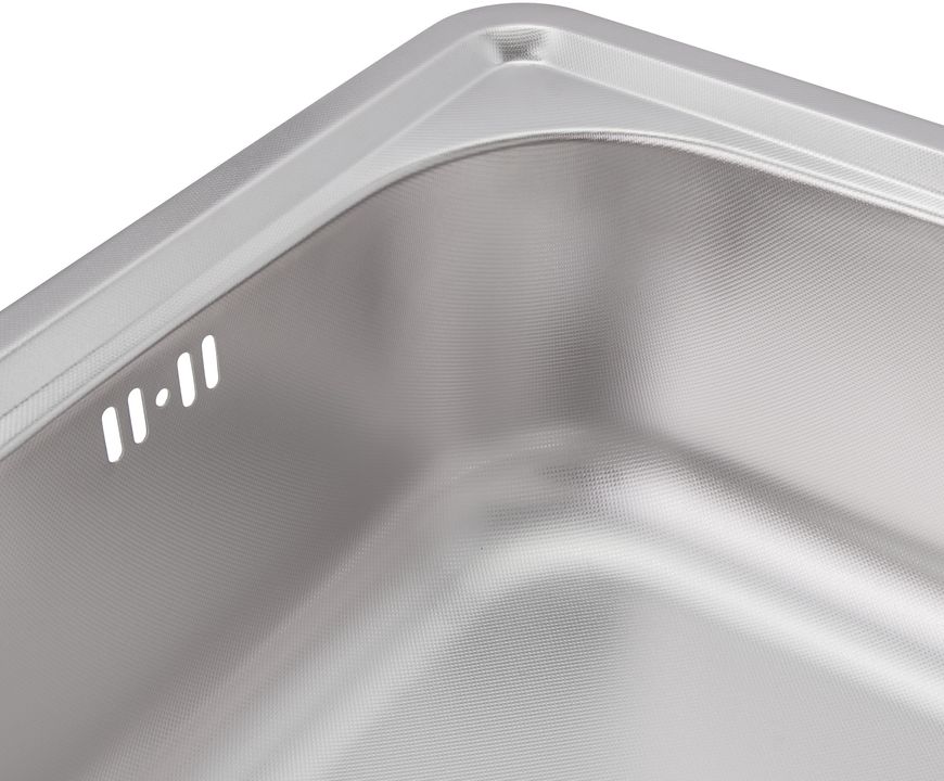 Кухонна мийка LIDZ 7642 Micro Decor 0,8 мм (180) - LIDZ764208MICDEC