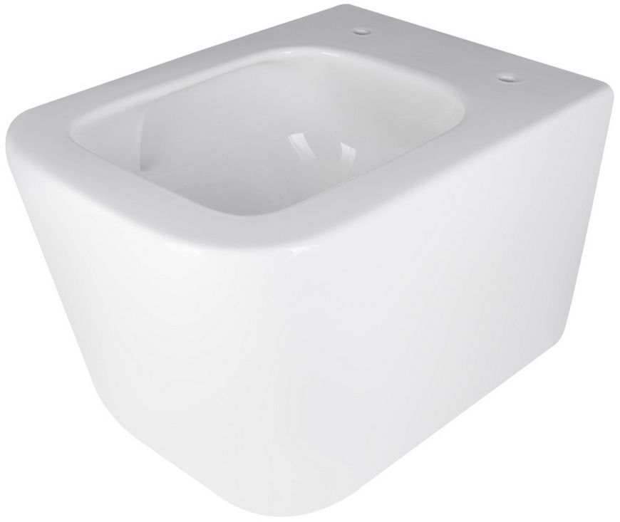 Унітаз підвісний QTAP Crow безобідковий Ultra Quiet сидіння Slim Duroplast/Soft-close/Quick relase QT05335171W - QT05335171W