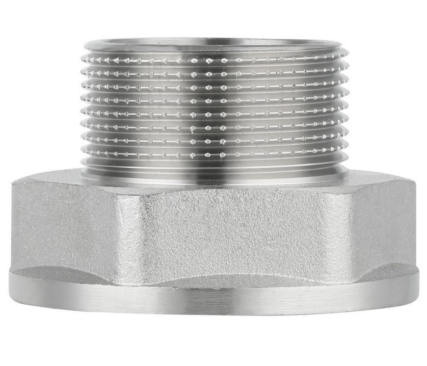 Переход латунный Thermo Alliance Forte 2"ВРх1 1/2"НР никелированный SF3605040