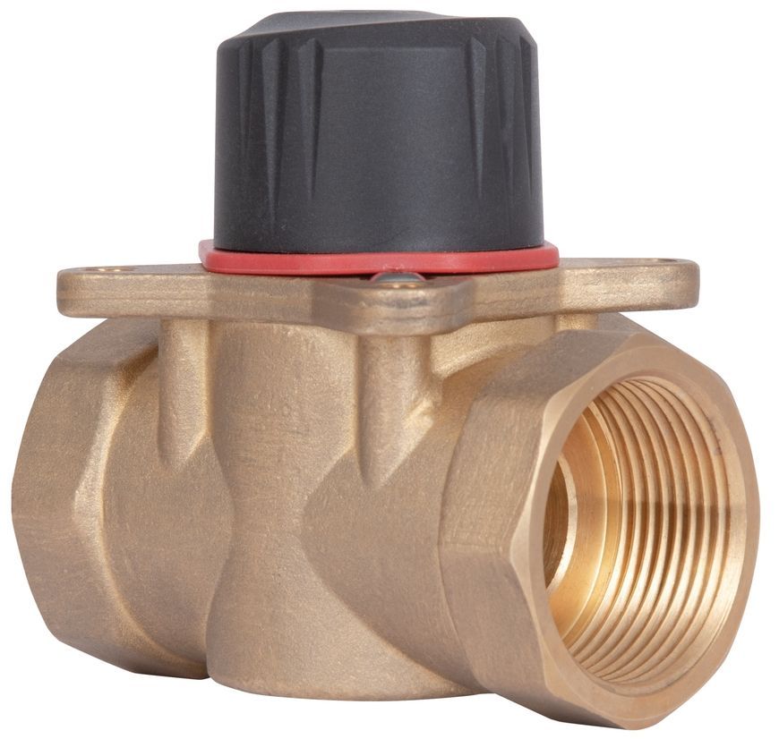 Клапан трехходовой ручной Thermo Alliance Standart 1 1/2" ВР латунный SF363W40 - SF363W40