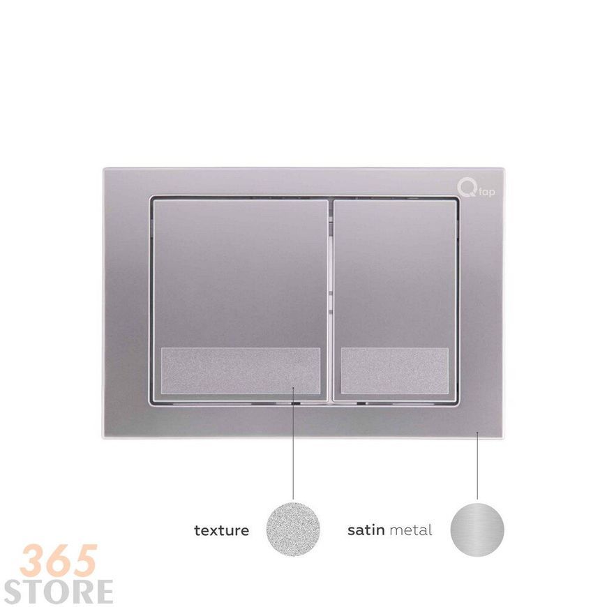 Инсталяция Q-TAP Nest M425-M06SAT с панелью смыва Satin - QTNESTM425M06SAT