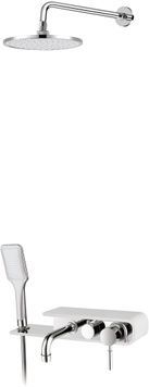 Душевая система скрытого монтажа QTAP 1111 WHI - QT1111WHI