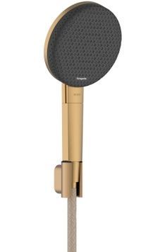 Душовий набір HANSGROHE Raindance Alive Select S 125 3jet EcoSmart з шлангом 160 см Brushed Bronze 24611140 бронза - 24611140