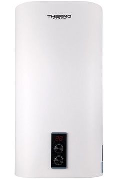 Водонагреватель электрический THERMO ALLIANCE 50 л плоский вертикальный, сухой ТЭН 2,0 кВт DT50V20GPDD2 - DT50V20GPDD2