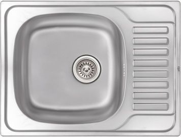 Кухонна мийка QTAP 6550 Micro Decor 0,8 мм (185) - QT6550MICDEC08