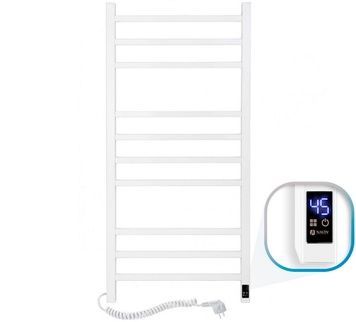 Полотенцесушитель электрический NAVIN Loft 500х1000 Sensor таймер регулятор левый белый 12-143153-5010 - 12-143153-5010