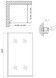 Душова перегородка Qtap Walk-In Standard BLM209.C8 скло 8 мм Clear, CalcLess, 90x200, нерухома STDBLM209C8 - STDBLM209C8 - 2