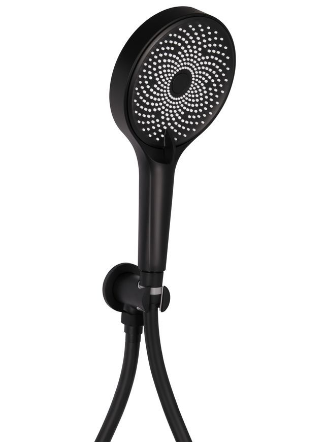 Душова система прихованого монтажу Qtap Scorpio QTSCO113BLM45897 чорна матова - QTSCO113BLM45897