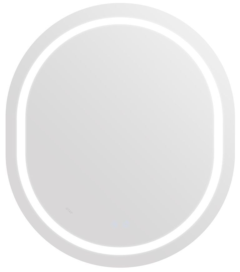 Зеркало Qtap Gemini 700х800 с LED-подсветкой Touch, с антизапотеванием, с диммером, рег. темп. цвета (3000-6500K) QT2578R8070