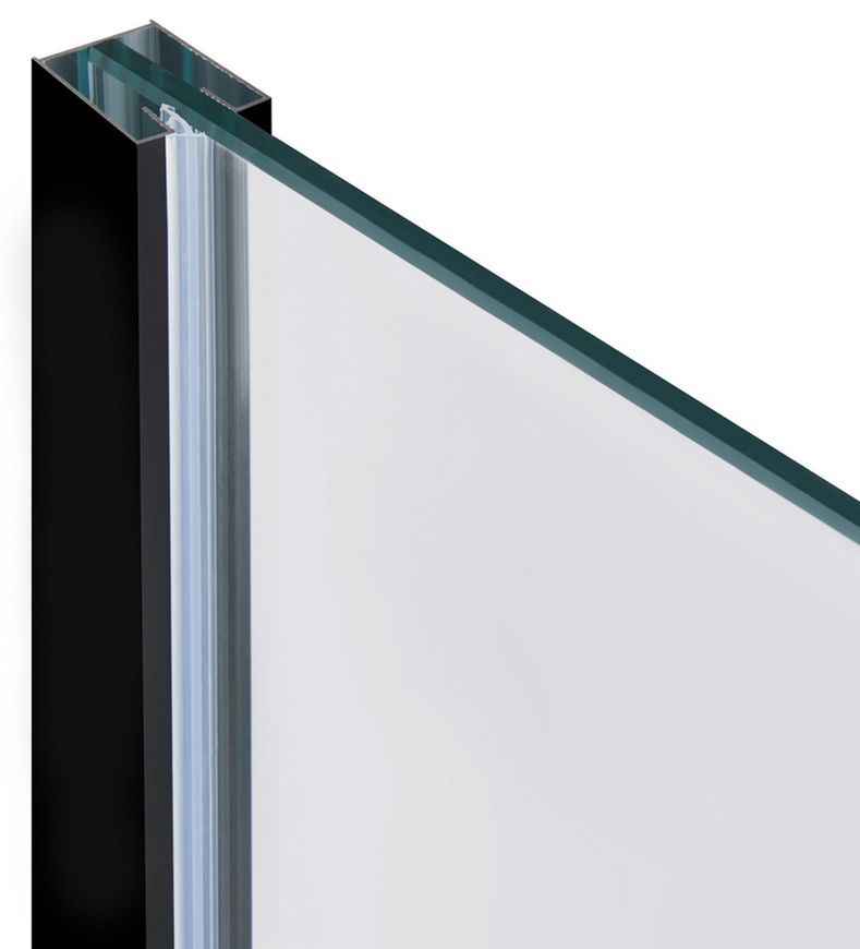Душова перегородка Qtap Walk-In Standard BLM209.C8 скло 8 мм Clear, CalcLess, 90x200, нерухома STDBLM209C8 - STDBLM209C8