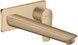 Настенный смеситель для раковины HANSGROHE Talis E скрытый монтаж 22,5 см Brushed Bronze 71734140 бронза - 71734140 - 1