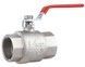 Кран шаровой прямой Thermo Alliance Forte 1" 1/2 ВР для воды (рычаг) PN40 латунь SF600W40 - SF600W40 - 1