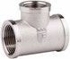 Трійник латунний SD Forte 3/4"ВРх1/2"ВРх3/4"ВР редукційний нікельований SF362201520