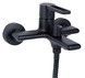 Змішувач для ванни Qtap Taurus з душовим гарнітуром Black Matt QTTAU259BLM45662 - QTTAU259BLM45662 - 4
