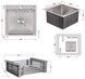 Кухонна мийка LIDZ Handmade H5050 Brushed Steel 3,0/1,0 дозатор, корзина LDH5050BRU3537547518 - LDH5050BRU3537547518 - 2