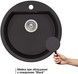 Кухонная мойка QTAP CS D510 Black (QTD510BLA404) - QTD510BLA404 - 2