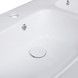 Раковина подвесная моноблок двойная QTAP Virgo 995х415х355 White QT1811G760W - QT1811G760W - 5