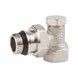 Кран (вентиль) радиаторной SD FORTE Classic с антипротечкой угловой 1/2 - SF229W15 - 1