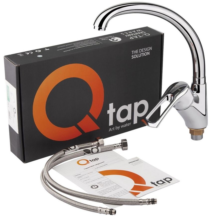 Смеситель для мойки QTAP Hansberg CRM 007F QTHANCRM007F - QTHANCRM007F