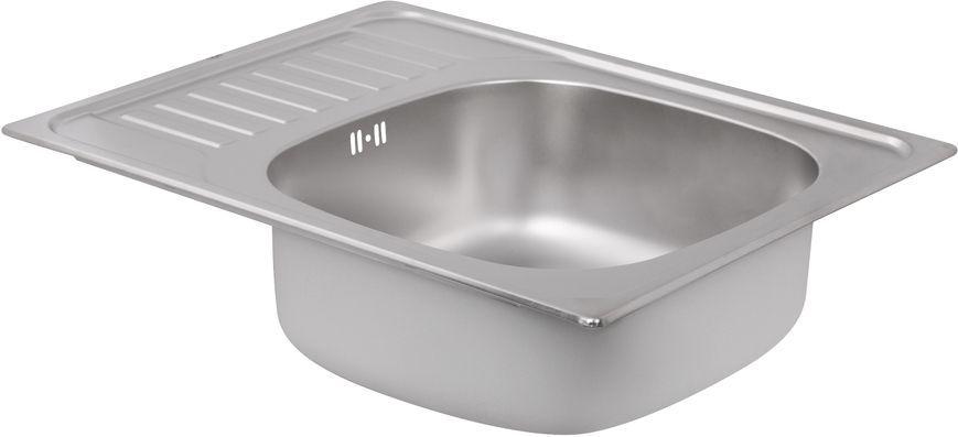 Кухонна мийка QTAP 6550 Micro Decor 0,8 мм (185) - QT6550MICDEC08