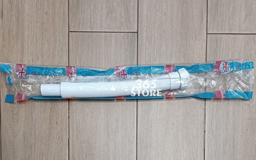 Труба растяжная (гофра) McALPINE 1 1/4&Prime;x32 мм до 1000 мм FLX-CCB1