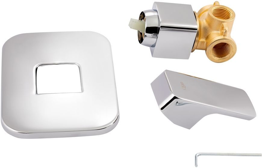 Смеситель для душа QTAP N&aacute;měst&iacute; 6025102NC встроенный - QTNAM6025102NC