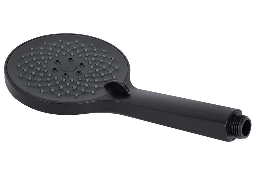 Змішувач для ванни Qtap Taurus з душовим гарнітуром Black Matt QTTAU259BLM45662 - QTTAU259BLM45662
