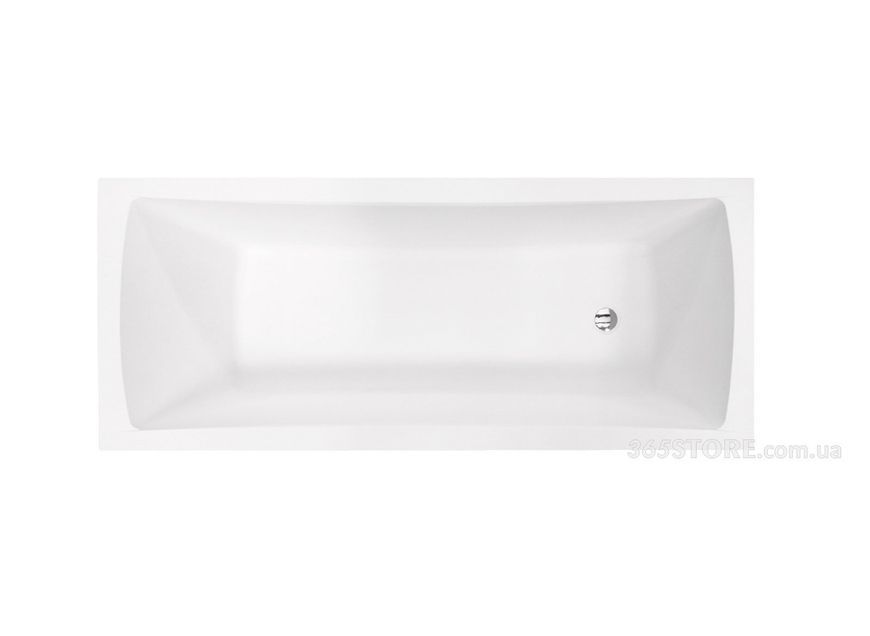 Ванна акриловая BESCO OPTIMA Premium 160x70 с подголовником, ручками и ножками - B-OP-160-70