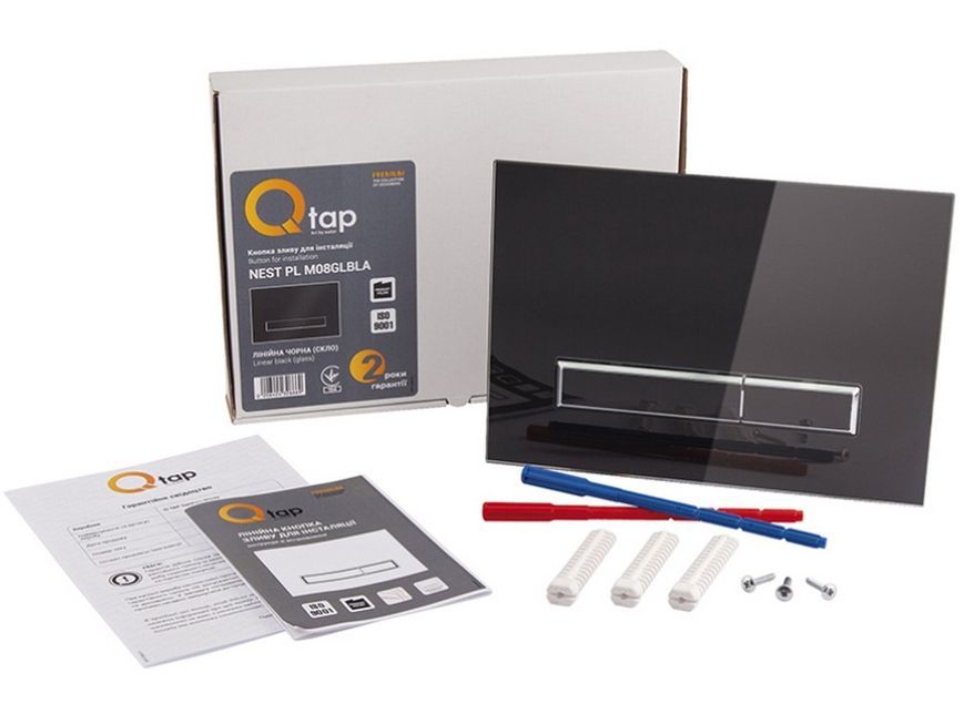 Панель смыва для унитаза QTAP Nest QT0111V1107GB - QT0111V1107GB