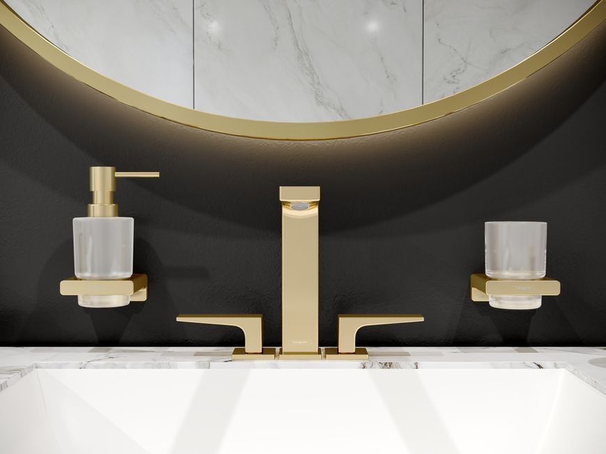 Диспенсер для жидкого мыла HANSGROHE AddStoris 41745990 золото - 41745990