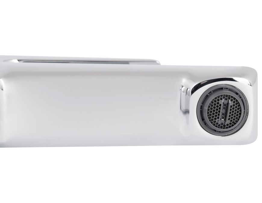 Змішувач для раковини низький Qtap Crow латунь Chrome k35 QTCRO270CRM48644 - QTCRO270CRM48644
